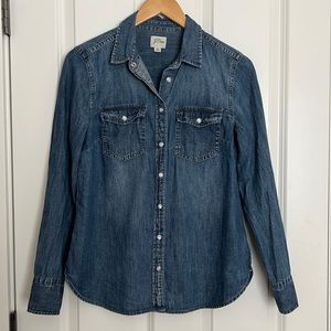 J. Crew Denim Chambray Shirt